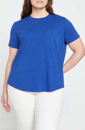 Universal Standard Garcon T-Shirt in Lapis at Nordstrom, Size 3Xl
