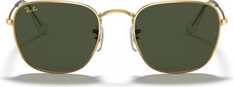 Ray-Ban Sunglasses Rb3857 919631 Frank Gold/Green G 15 Unisex