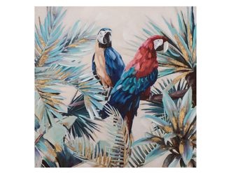 Schubiger M&ouml;bel Bild Zwei Papagaien