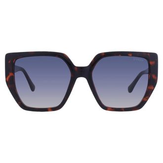 Guess Blue Gradient Butterfly Ladies Sunglasses GF6178 52W 54