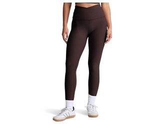 Beyond Yoga Spacedye At Your Leisure High Waisted Midi Leggings Womens Casual Pants Dark Chocolate Heather : XL (US Womens 14-16) 25