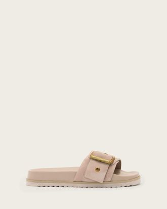 AllSaints Leather Ellie Western Sandals, Size: UK 4/ US 7/ EU 37