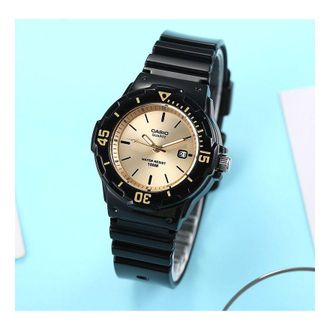 Casio Quartz Waterproof Sports Gold Analog LRW-200H-9EV