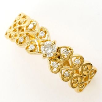 C&A Yellow Gold Yellow Gold (18K) Band Ring (Pre-Owned)