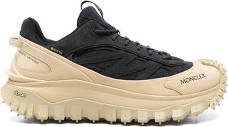 Moncler Black Logo Trailgrip Sneakers