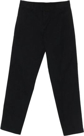 Emporio Armani Straight Broeken - Heren - Straight fit broeken - Zwart - XL - Katoen - Broeken