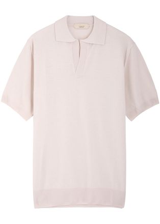Aurélien Wool Polo Shirt - Ecru - Xxl