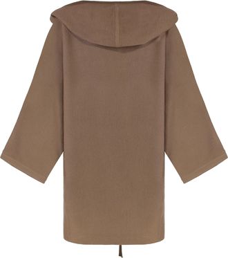 Max Mara Womens Aster Virgin Wool Cardigan Brown Cardigans Sweater