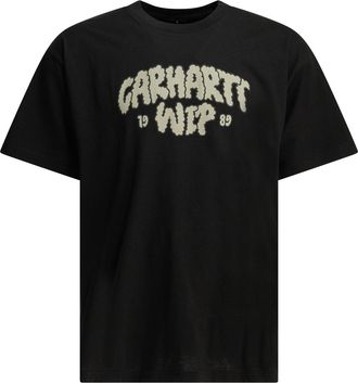 Carhartt Work in Progress Carhartt WipS/S Cloud Script T-shirt met ronde hals