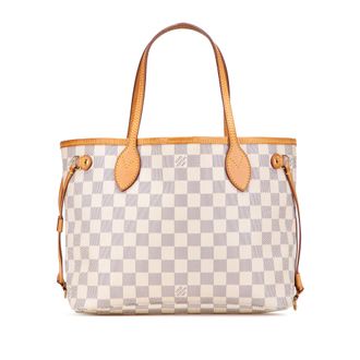 Louis Vuitton Neverfull Totebag Geruit Ontwerp