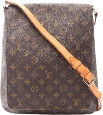 Louis Vuitton Pre-owned Cross Body Bags, female, Brown, Size: ONE SIZE Pre-owned Vintage Cross Body Bag