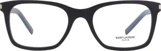 Saint Laurent Demo Rectangular Mens Eyeglasses SL 718 SLIM 005 54