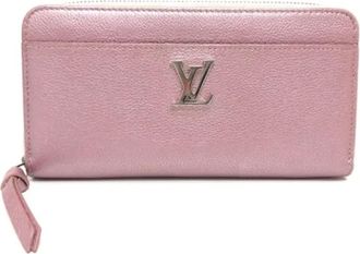 Louis Vuitton Pre-owned Clutch - Dames - Vintage Clutch - Roze - ONE Size - Leer - Vintage