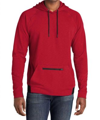 Sport-Tek Posicharge Strive Pullover Hoodie In Red