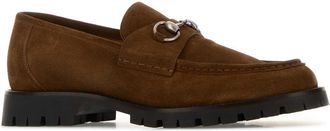 Gucci Mens Loafer Brown Suede