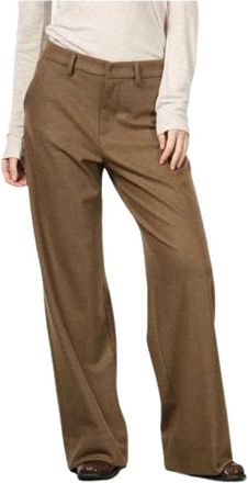 Mason's New York Studio Straight Broeken - Dames - Straight fit broeken - Bruin - M - Broeken