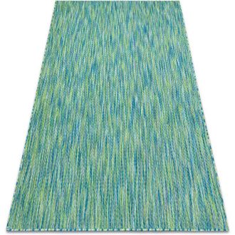 RugsX Rugsx - Moderno Fisy Alfombra Sisal 20776 Zigzag, Mezcla Azul Blue 180x270 Cm