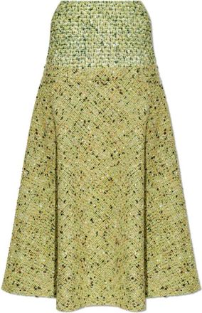 Diesel Rok O-Grace-Mix - Dames - Midirokken - Groen - 3XS - Rokken