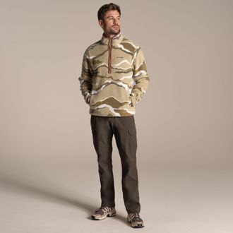 Craghoppers Heren National Trust Rawthey Landschaps Fleece Top (Cardamom)