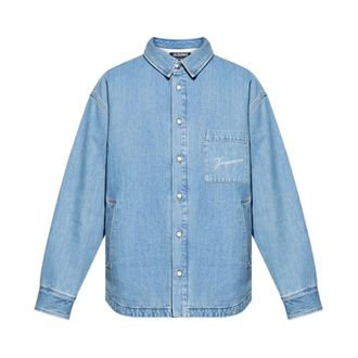 Jacquemus La Chemise Boulanger - male - Jacquemus - Denim Shirts - Blue - L - Shirts