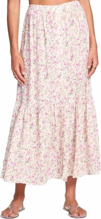 Saltwater Luxe Osiris Maxi Skirt In Multicolor