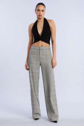 BCBGeneration Halter Sweater Top in Black at Nordstrom, Size X-Large