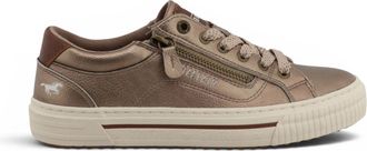 Mustang Jeans Mustang Dames Golden Faux Leather Sneaker Sneaker Casual schoenen - M0112011