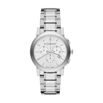 Burberry Accessoires, Dames, Grijs, ONE Size, Bu 9750 Horloge