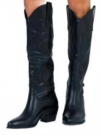 Billini Urson Over The Knee Boot In Black
