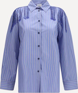 Andamane Camicia Miley oversized con frange Woman 40