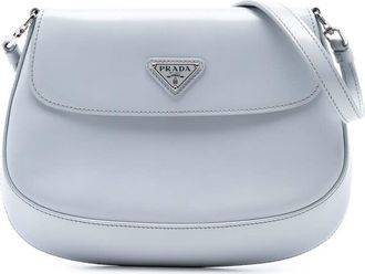 Prada Pre-owned Prada Mini Brushed Leather Cleo Flap JZSSVCAJUH018D2J