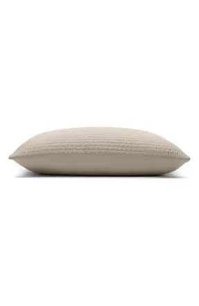 Boll & Branch Signature Texture Stitch Quilted Sham in Oak at Nordstrom, Size Standard