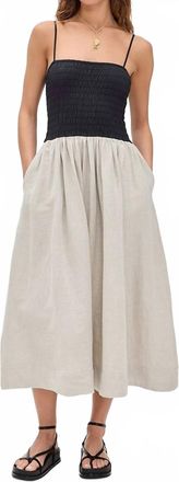 Ciao Lucia Mael Dress In Oatmeal