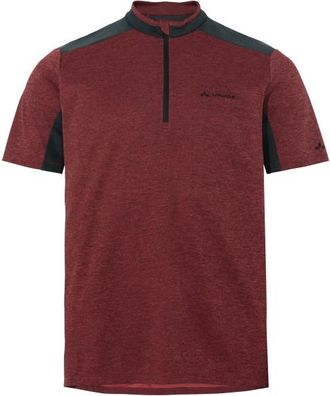 Vaude Tamaro Half Zip Shirt IV Velotrikot f&uuml;r Herren | rot