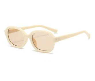 Generic Mens And Womens Vacation Driving Sunglasses Commuter Party Photo Sun Glasses(Beige)