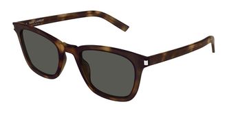 Saint Laurent SL 716/K SLIM Asian Fit 003 Womens Sunglasses Tortoiseshell Size 53 - Free RX Lenses - Free RX Lenses