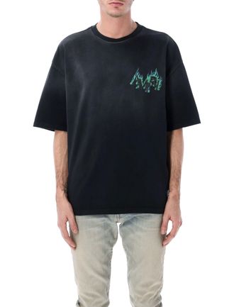 Amiri T-Shirts und Polos Schwarz