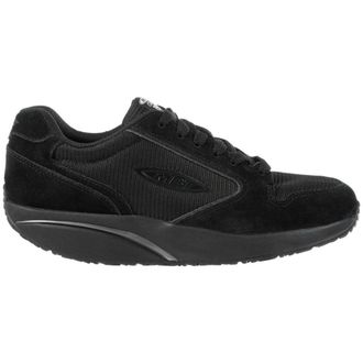 Mbt MBT 1997 Classic Suede Textile Mens Low Top Trainers - Black - Size:UK 10.5