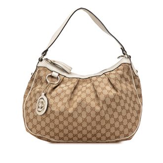 Gucci Nieuwe Britt Hobo Monogram Tas