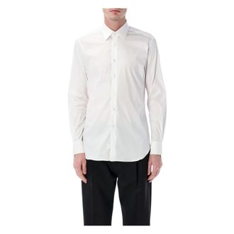 Xacus Formal Shirts - Heren - Zakelijke Overhemden - Wit - L - Overhemden