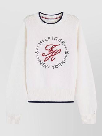 Tommy Hilfiger nautical crew neck sweater long sleeves