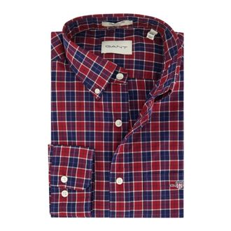 GANT Heren, Overhemden, Veelkleurig, Maat: M Katoen