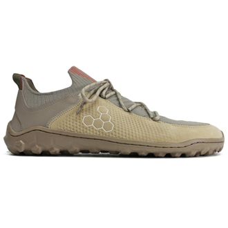 Vivobarefoot Tracker Decon Low FG2 Leather Textile Mens Low Top Trainers - Ancient Scroll - Size:UK 11.5