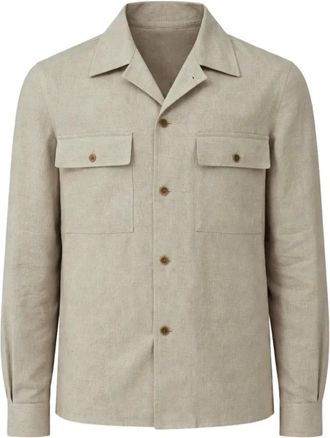 BRIGLIA 1949 Uomo, Magliette, Beige, L, new