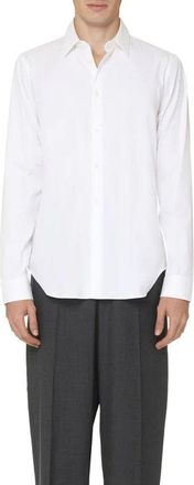 Gucci Mens White Cotton Dress Shirt
