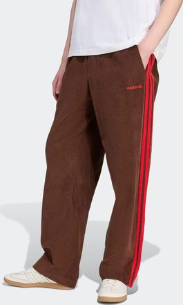adidas Sporthose ADIDAS ORIGINALS CORD PANT, Damen, Gr. L, N-Gr, auburn, better scarlet, Obermaterial: 100% Baumwolle, Hosen Sporthose, sportlicher Stil, f&uuml;r