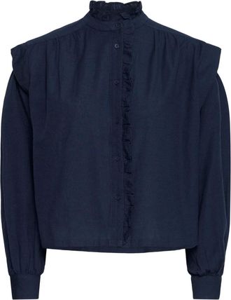 Ichi Blusas y camisas - Blouses & Shirts - Mujer - Azul - 2XL