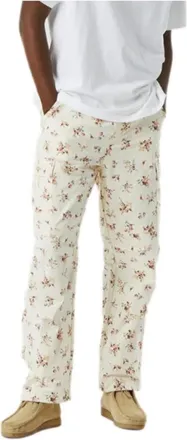 HUF Huf, Broeken, Heren, Veelkleurig, L, Katoen, Utility Floral Cargo Pant