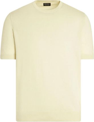 Ermenegildo Zegna T-shirt in cotone - Giallo