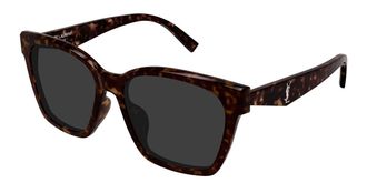 Saint Laurent SL M171/F Asian Fit 002 Womens Sunglasses Tortoiseshell Size 57 - Free RX Lenses - Free RX Lenses